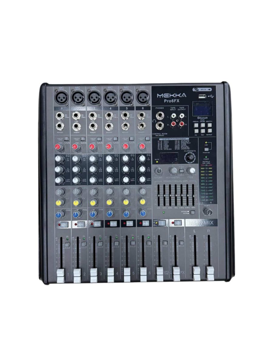 MESA DE SOM MEKKA PRO6FX — foto 1