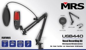 Microfone MRS USB 440